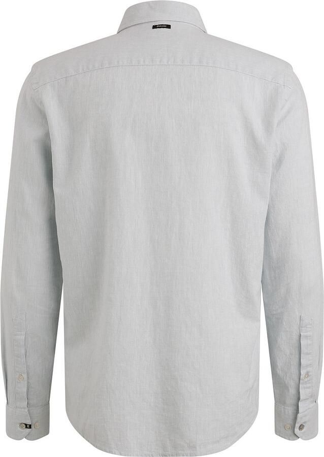 Vanguard Overhemd Lange Mouw Overhemd Linnen Blend Lichtblauw - Foto 2