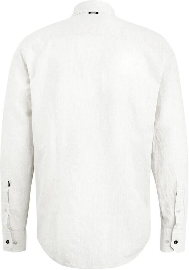 Vanguard Witte Casual Overhemd Long Sleeve Shirt Linen Cotton Blend - Foto 3