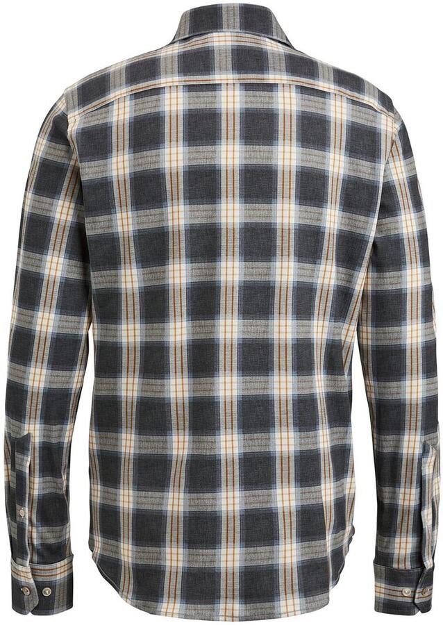 Vanguard Overhemd Lange Mouw Overhemd Ruit Donkerblauw - Foto 2