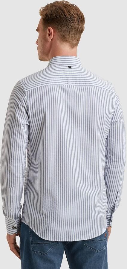 Vanguard Overhemd Lange Mouw Overhemd Streep Lichtblauw - Foto 6