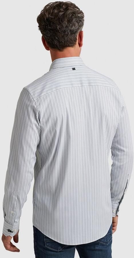 Vanguard Overhemd Lange Mouw Overhemd Strepen Lichtblauw - Foto 3