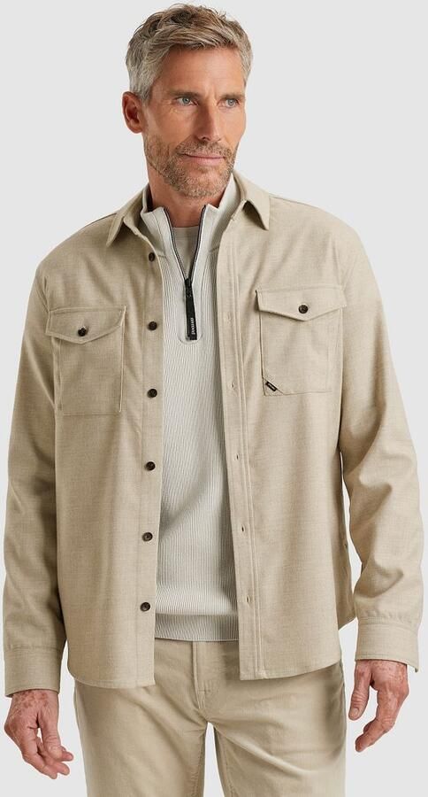 Vanguard Overshirt Brushed Greige - Foto 5