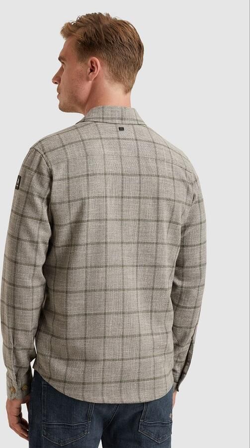 Vanguard Sweater Overshirt Ruiten Taupe - Foto 4