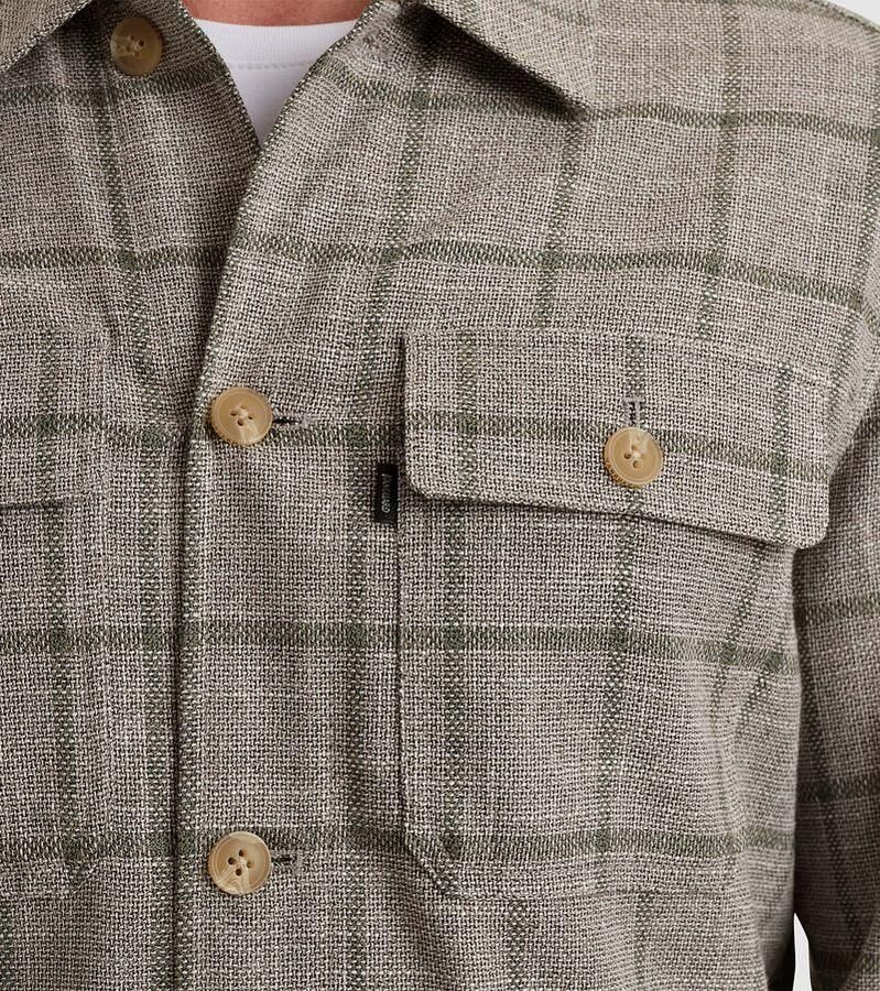 Vanguard Fleece Jack Overshirt Ruiten Taupe - Foto 3
