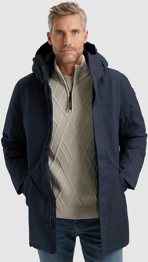 Vanguard Winterjas Donkerblauw Stijlvol Blue Heren - Foto 5
