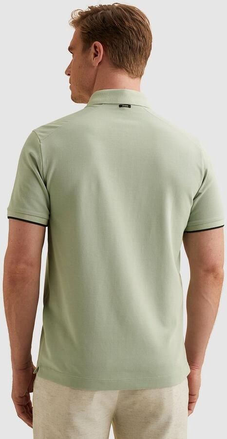 Vanguard Polo Shirt Korte Mouw Piqué Poloshirt Aqua Gray - Foto 6