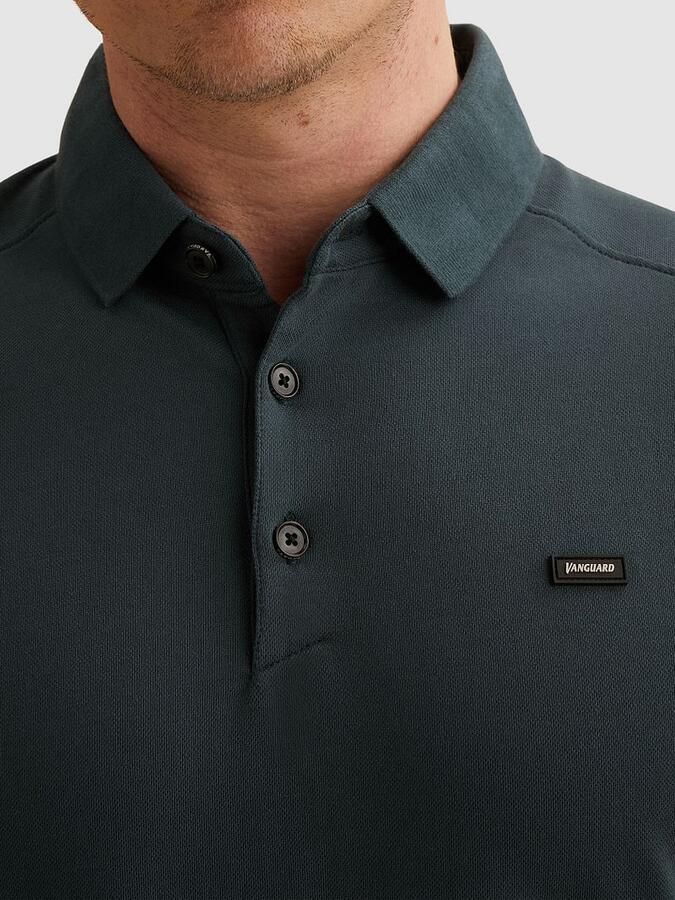 Vanguard Polo Shirt Korte Mouw Piqué Poloshirt Midnight Navy - Foto 4