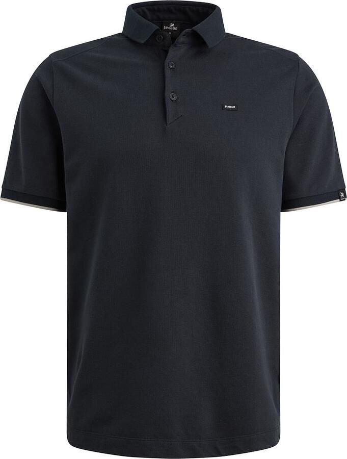 Vanguard Polo Shirt Korte Mouw Piqué Poloshirt Sky Captain - Foto 2