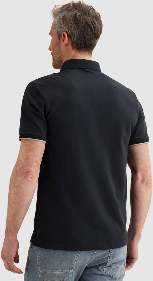 Vanguard Polo Shirt Korte Mouw Piqué Poloshirt Sky Captain - Foto 5