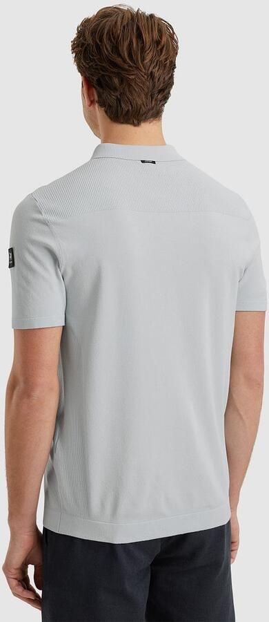 Vanguard Poloshirt Half-Zip Lichtblauw - Foto 4