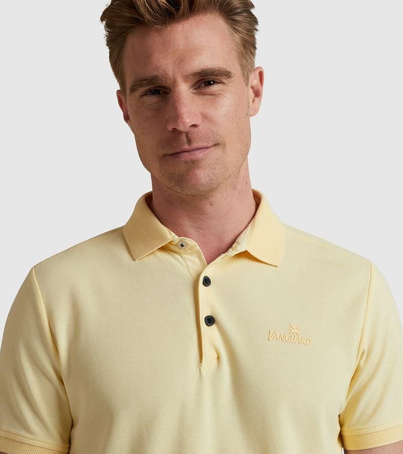 Vanguard T-shirt Poloshirt Piqué Geel - Foto 2