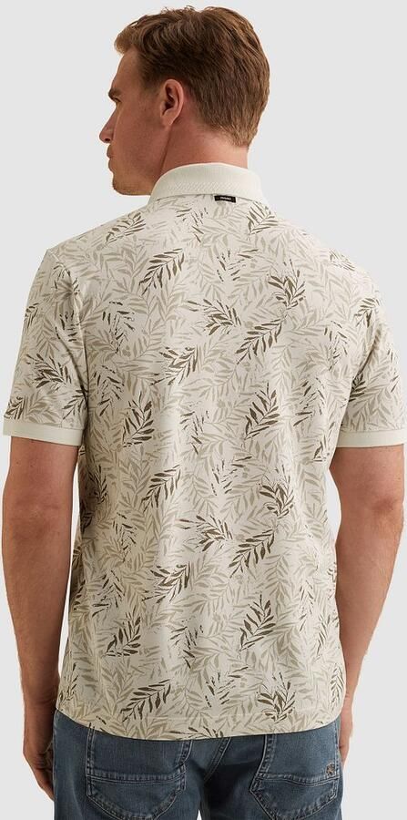 Vanguard Polo Shirt Korte Mouw Poloshirt Print Ecru - Foto 6
