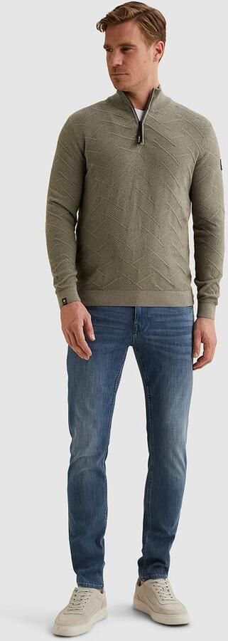 Vanguard Pullover Half Zip Mouline Forest Fog - Foto 5