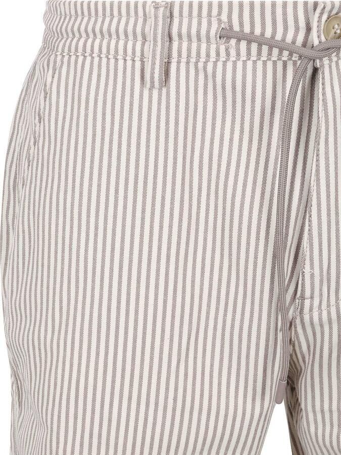 Vanguard Korte Broek Relaxed Short Stripes Beige - Foto 5