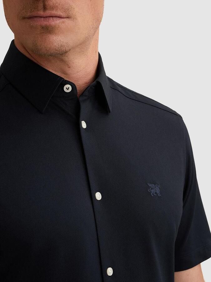 Vanguard regular casual overhemd donkerblauw - Foto 4