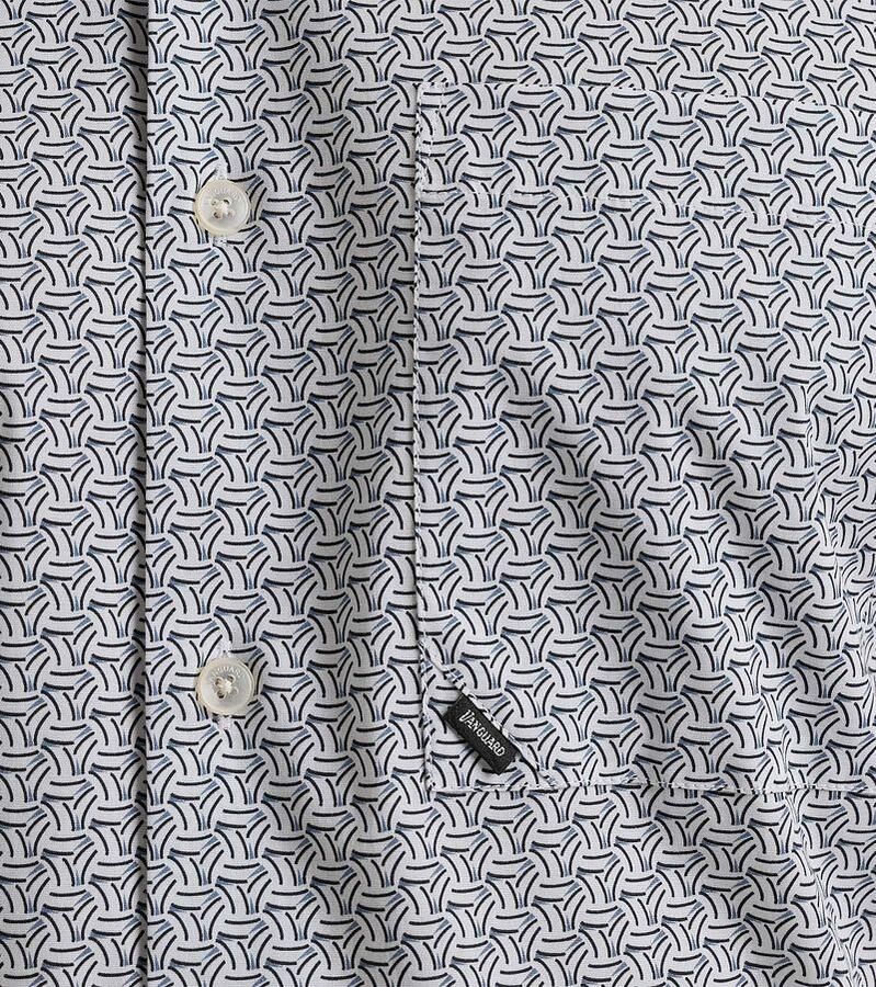 Vanguard Short Sleeve Overhemd Print Blauw - Foto 2