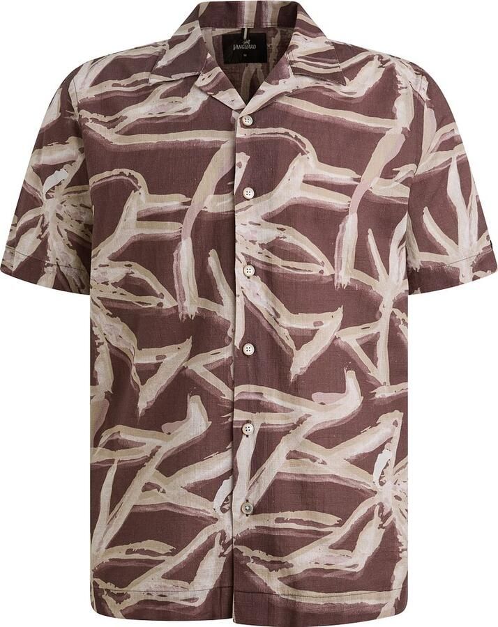 Vanguard Short Sleeve Overhemd Print Catawba Grape