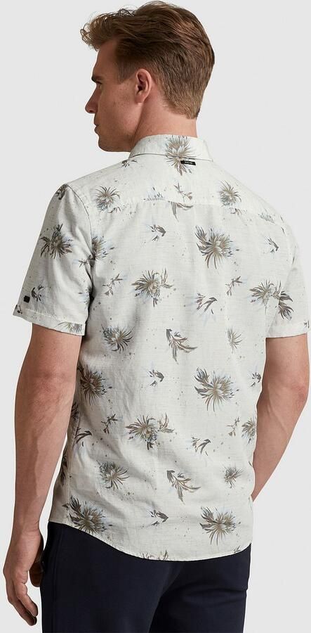 Vanguard Short Sleeves Overhemd Bloemen Ecru - Foto 4