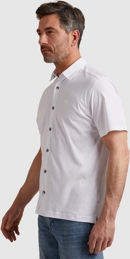 Vanguard Short Sleeves Overhemd Wit Heren - Foto 4