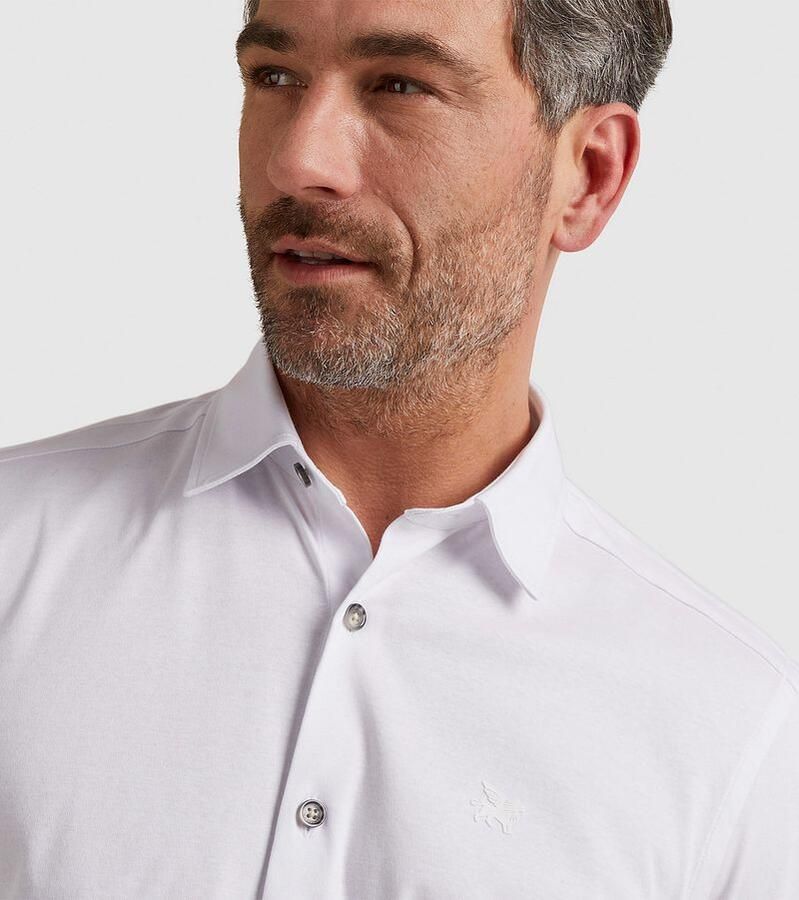 Vanguard Short Sleeves Overhemd Wit Heren - Foto 2