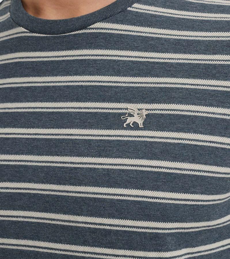 Vanguard T-shirt T-Shirt Jersey Melange Blauw - Foto 4