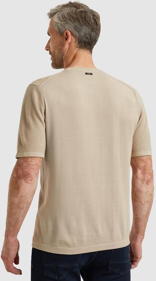 Vanguard T-Shirt Structuur Beige - Foto 3