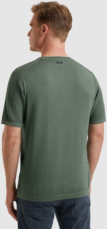 Vanguard T-shirt T-Shirt Structuur Groen - Foto 5