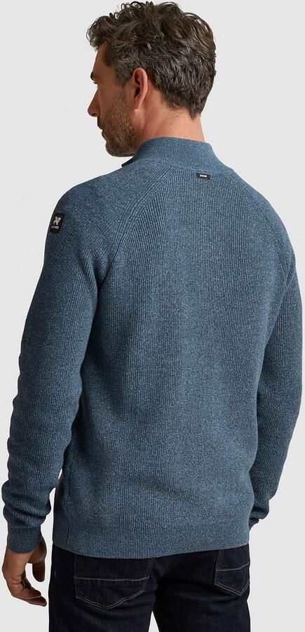 Vanguard gemêleerde trui blauw - Foto 5