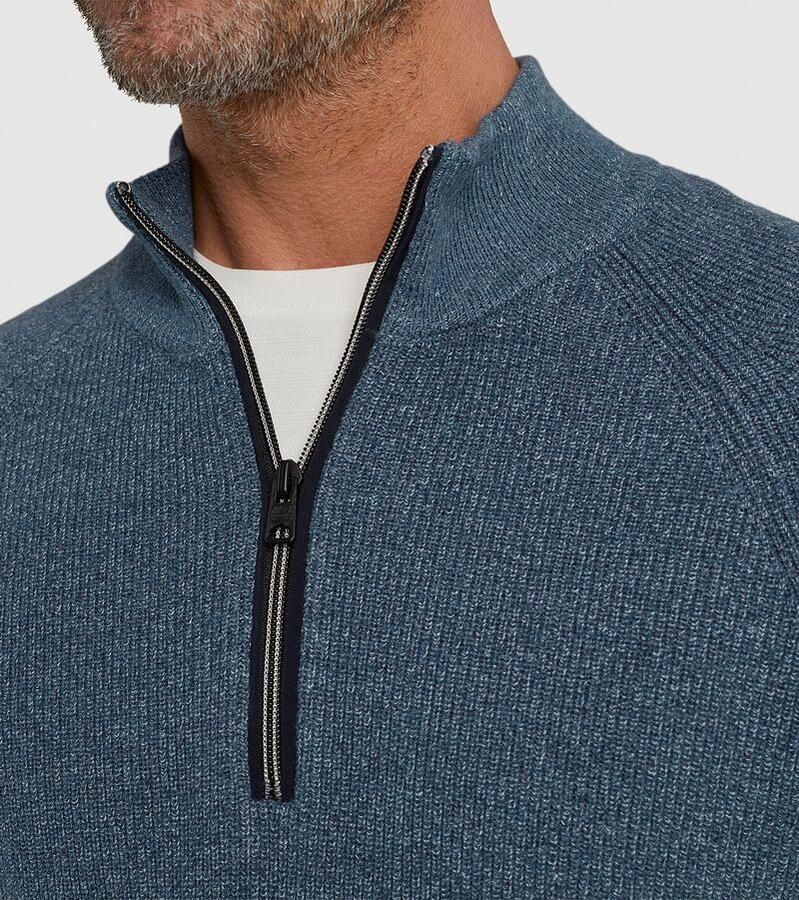 Vanguard gemêleerde trui blauw - Foto 2