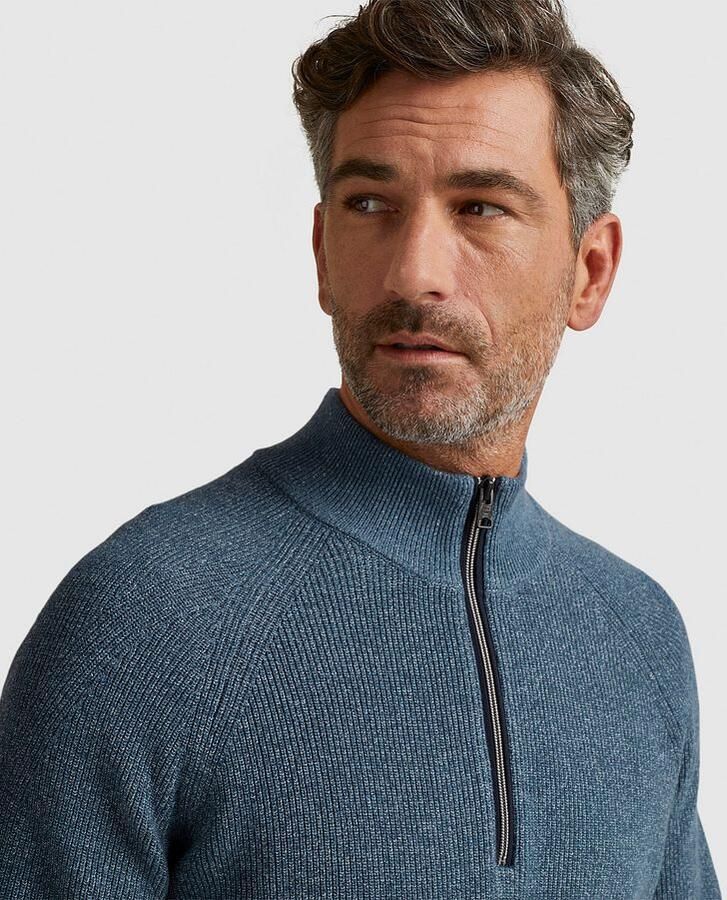 Vanguard gemêleerde trui blauw - Foto 3