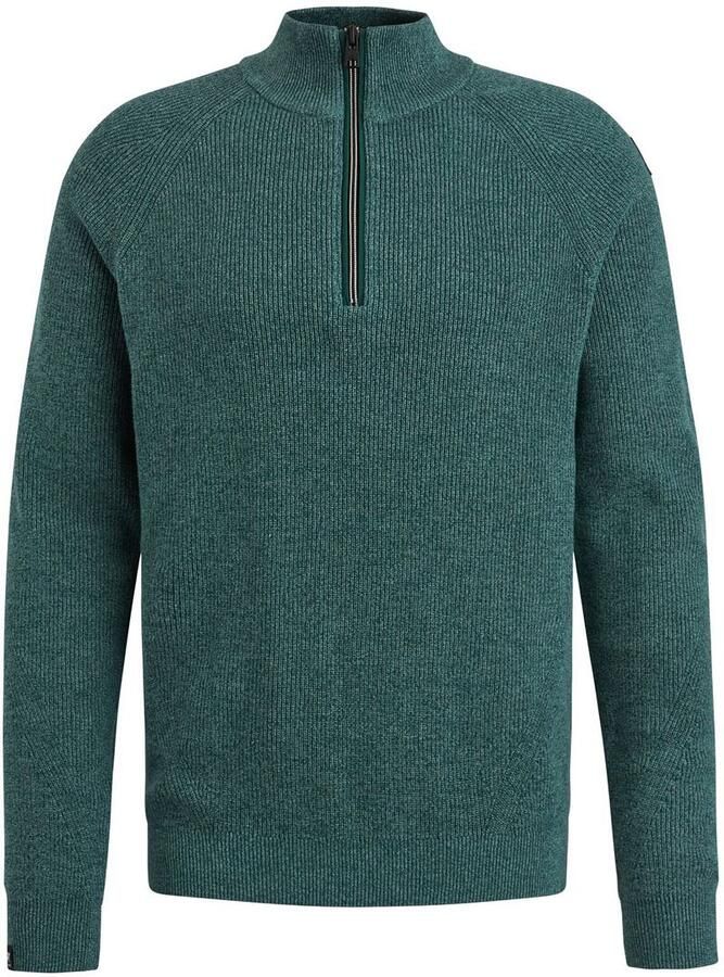 Vanguard Sweaters Trui Half Zip Groen