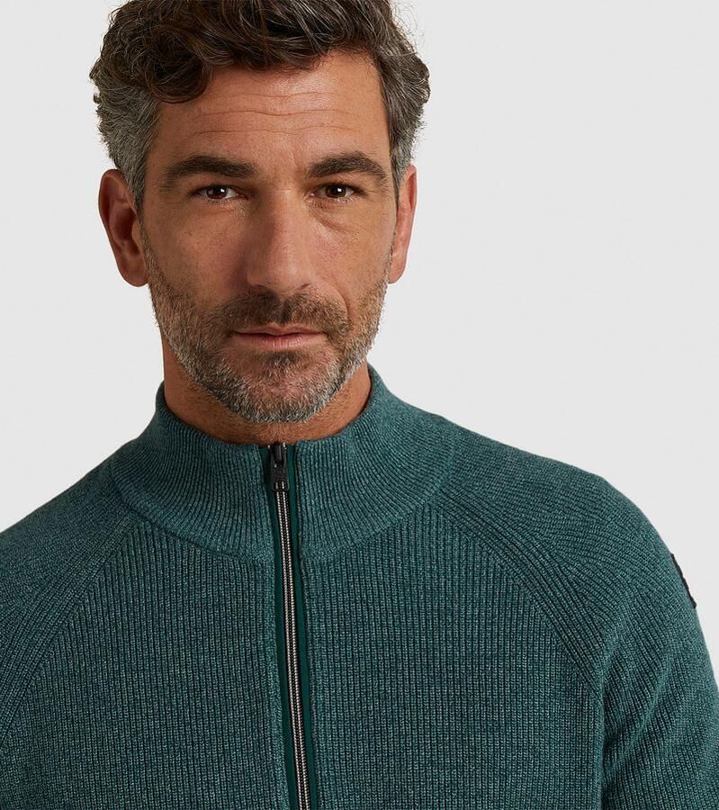 Vanguard Sweaters Trui Half Zip Groen - Foto 2