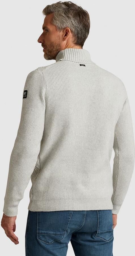 Vanguard Sweater Trui Half Zip Structuur Ecru - Foto 3