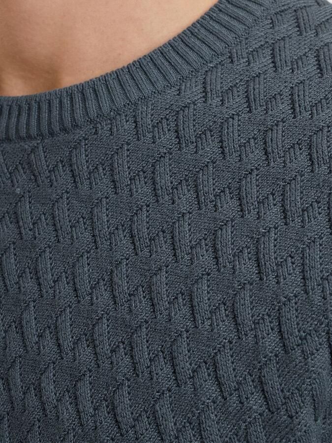 Vanguard Trui Knitted Structure Blauw - Foto 2