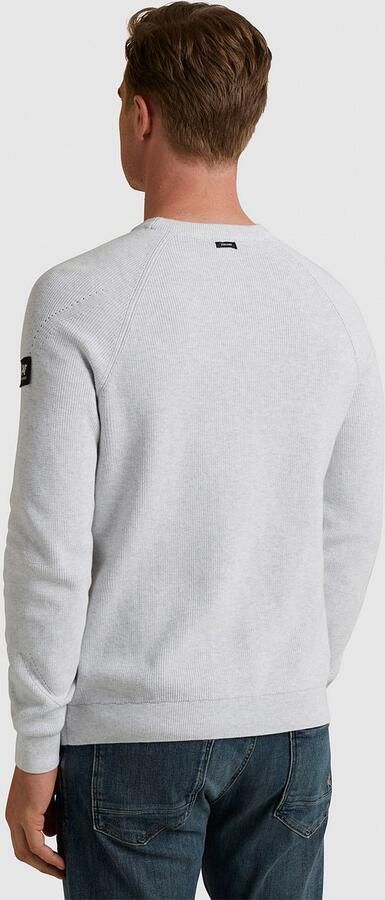 VANGUARD Heren Truien & Vesten Crewneck Cotton Wit - Foto 4