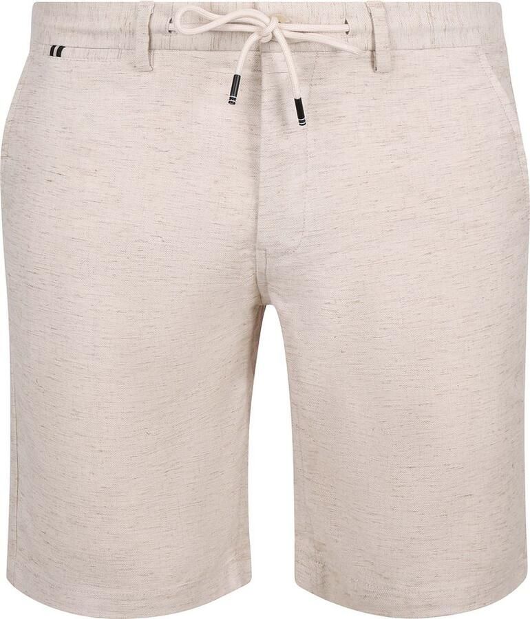 Vanguard Chino Broek V11 Short Linen Blend Beige