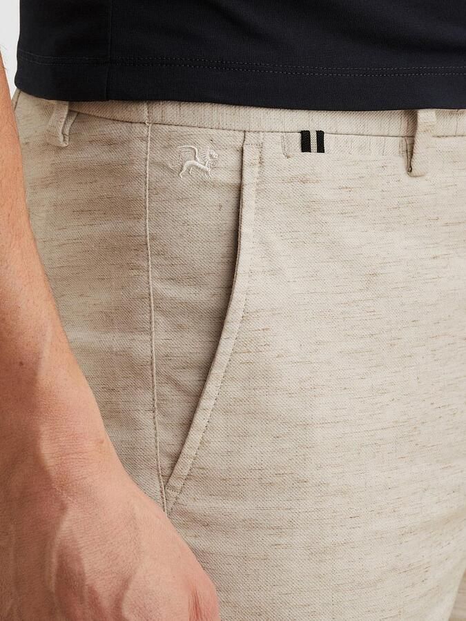 Vanguard Chino Broek V11 Short Linen Blend Beige - Foto 2