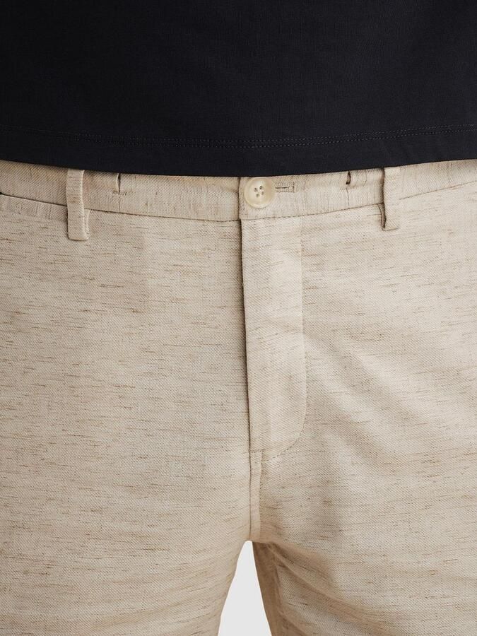 Vanguard Chino Broek V11 Short Linen Blend Beige - Foto 3
