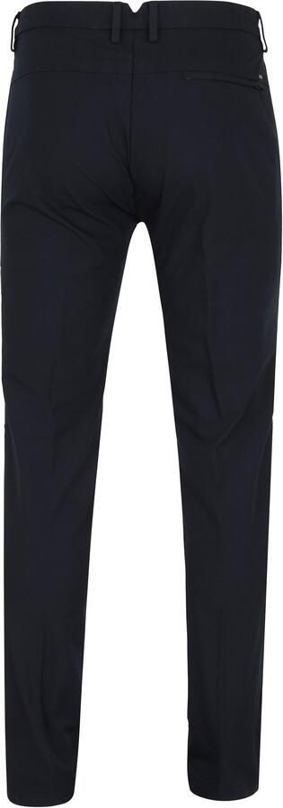 Vanguard katoenen broek donkerblauw uni zonder omslag - Foto 13