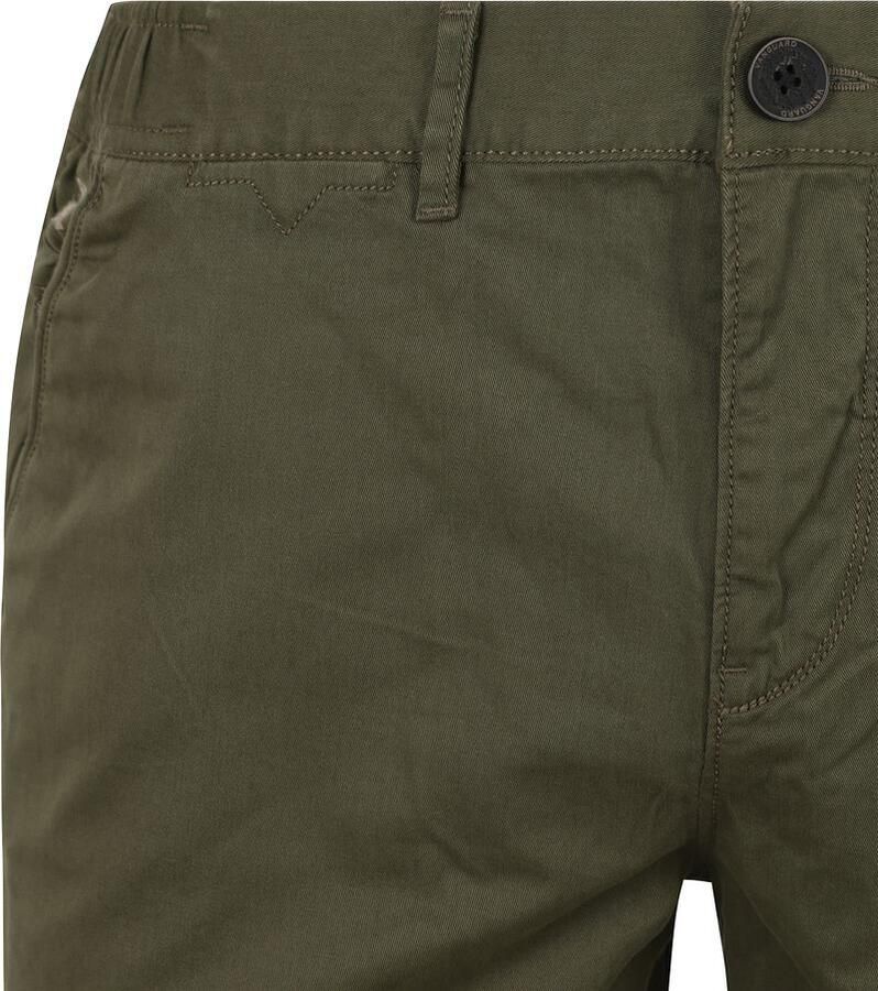 Vanguard V65 Short Fine Twill Donkergroen - Foto 5