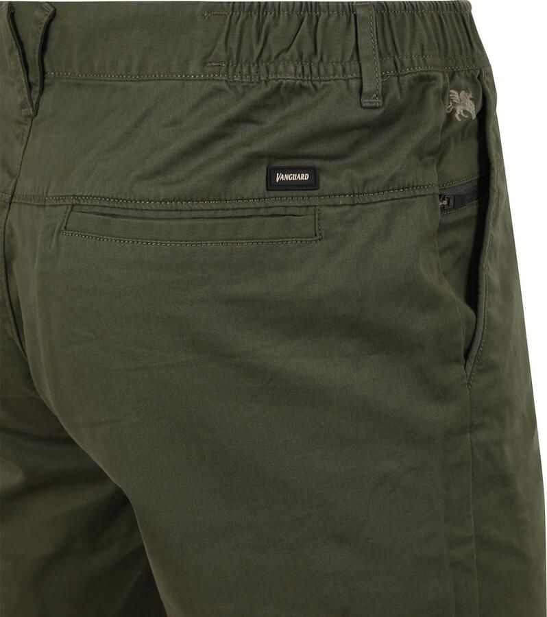Vanguard V65 Short Fine Twill Donkergroen - Foto 6