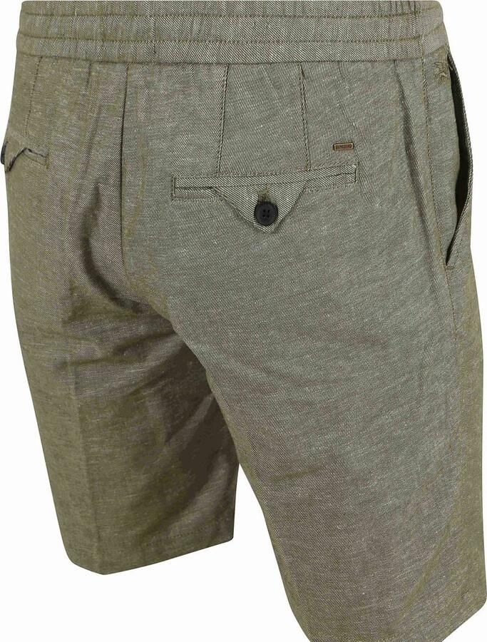 Vanguard Broek V65 Short Linnen Lichtgroen - Foto 2