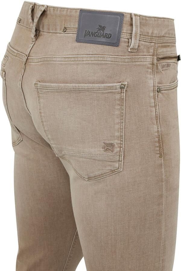 Vanguard Beige Slim Fit Jeans V850 Rider Colored Five Pocket - Foto 3
