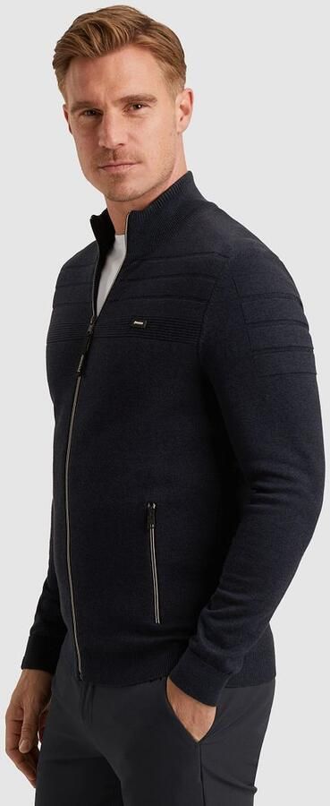 Vanguard Vest Bonded Mouline Navy - Foto 5