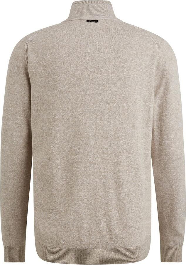 Vanguard Ritssluiting Jas Katoen Linnen Mix Beige Heren - Foto 3