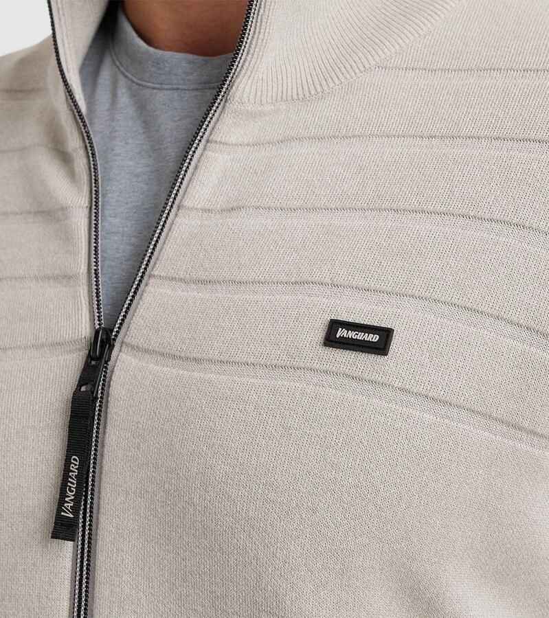 Vanguard Sweater Vest Katoen Modal Blend Beige