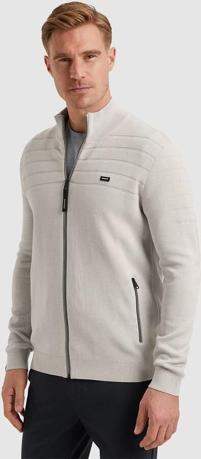 Vanguard Sweater Vest Katoen Modal Blend Beige - Foto 3