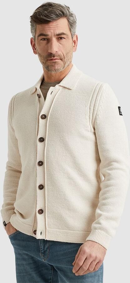 Vanguard Sweater Vest Knoop Ecru - Foto 4
