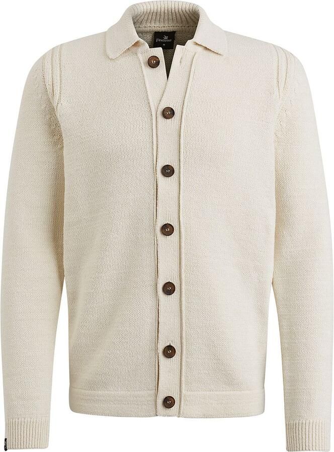 Vanguard Sweater Vest Knoop Ecru