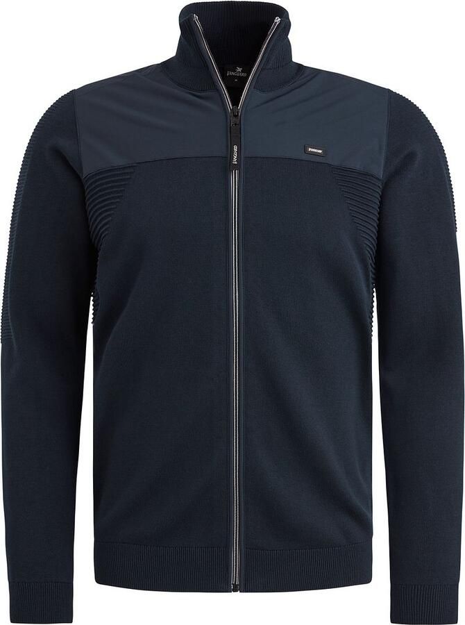 Vanguard Ritssluiting Jas Katoen Modal Blue Heren - Foto 5